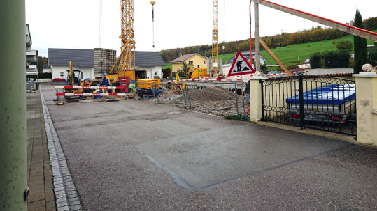 Sperrung Bodmatt Strasse 07.11.2019